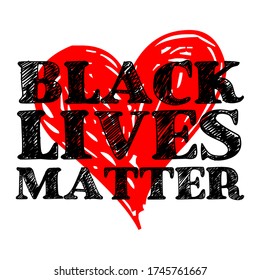 Black Lives Matter text vector vintage. stop racism. I can't breathe. stop shooting. don't shoot. black lives matter. lives matter. police violence. stop violence. stop violence. protest.no justice 