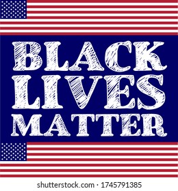 Black Lives Matter text vector vintage. stop racism. I can't breathe. stop shooting. don't shoot. black lives matter. lives matter. police violence. stop violence. poster. stop violence. protest