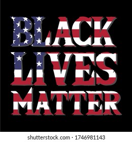Black Lives Matter text vector vintage. stop racism. I can't breathe. stop shooting. don't shoot. black lives matter. lives matter. police violence. stop violence. poster. stop violence. protest
