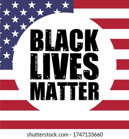 Black Lives Matter text vector vintage. stop racism. I can't breathe. stop shooting. don't shoot. black lives matter. lives matter. police violence. stop violence. poster. stop violence. protest