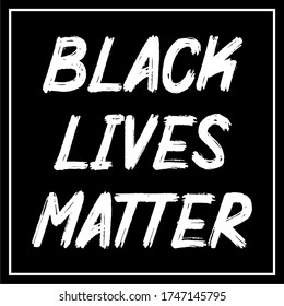 Black Lives Matter text vector vintage. stop racism. I can't breathe. stop shooting. don't shoot. black lives matter. lives matter. police violence. stop violence. poster. stop violence. protest