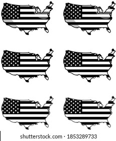 Black Lives Matt USA Flag