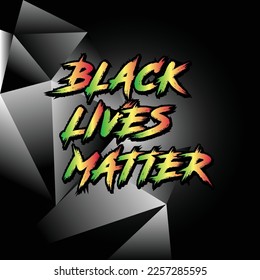 black lives matter vector background Art  Illustration