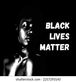 black lives matter vector background Art  Illustration
