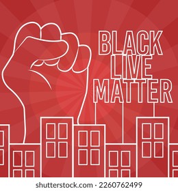 black lives matter vector background