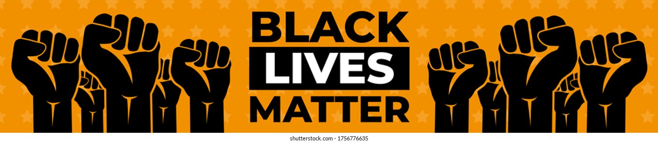 Black Lives Matter. Vector Illustration