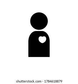 Black lives matter vector illustration symbol, Human Rights of Black People in U.S. America. Vector Illustration