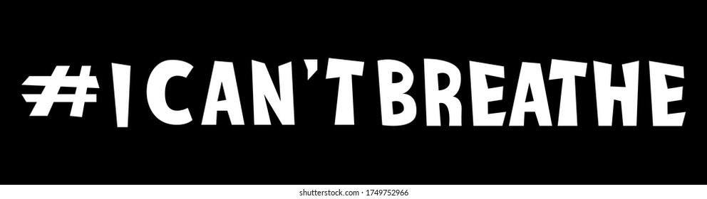 Black lives matter vector quotation poster to support movement of activists against racial discrimination, violence, protest for african american people, for human rights and freeedom, silhouette text