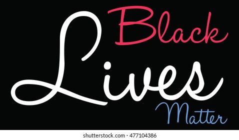 Black Lives Matter Word Cloud on a black background.  