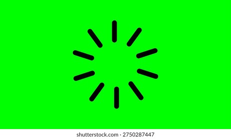Elemento animación spinner carga