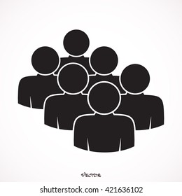 Black logotype six men.