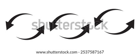 Black long arrow icon vector . black carved arrow . long arrow isolated in white background. design eps 10 