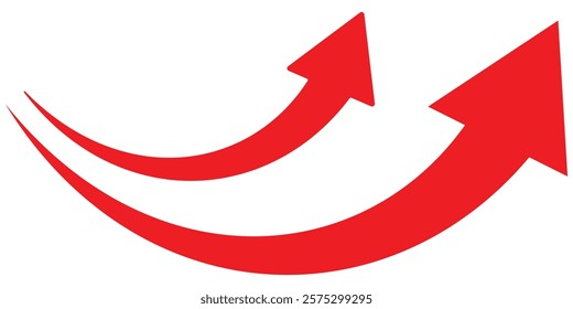 black, long, curved arrow icon vector. flat style. arrow icon for your web site design, logo, app, UI. arrow indicated the direction symbol. curved arrow sign. Design eps 10