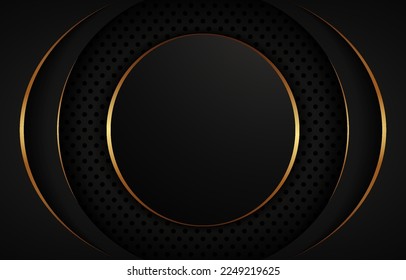Black Luxury Abstract Background Design