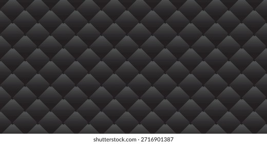 Fundo preto de luxo com contas. Ilustração de vetor uniforme.

