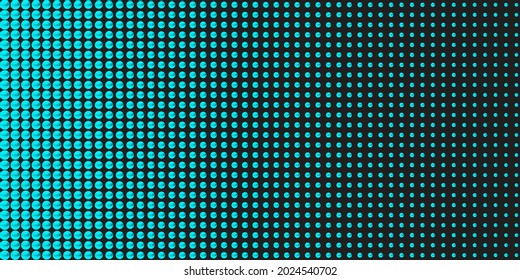Black luxury background with blue beads. Vector illustration.