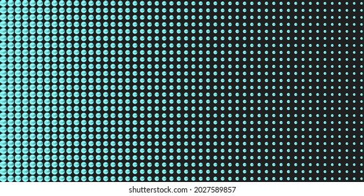 Black luxury background with blue beads. Vector illustration.