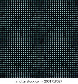 Black luxury background with blue beads. Vector illustration.