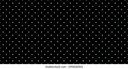 Black luxury background with small pearls. Seamless vector illustration. 