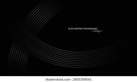 Black luxury background vector design. Premium black background. Suit for banner, backdrop, business card, presentation template, invitation card, voucher, etc.
