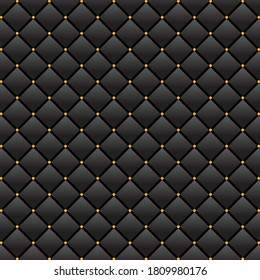 Fondo vectorial de carbono de lujo negro