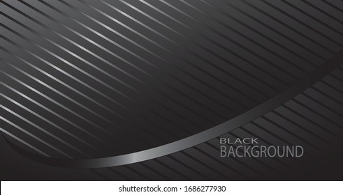 Black Luxury  geometric Background with elegant stripes,3d.Black and white,Abstract background modern hipster futuristic graphic. background with stripes. Vector abstract background texture design