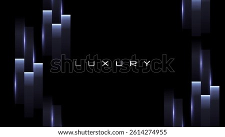 Black Luxury Premium Background. Gaming Banner. Industrial Design Poster. Cinematic Poster. Industrial Graphics. Line Texture Pattern. Metal Steel Effect.