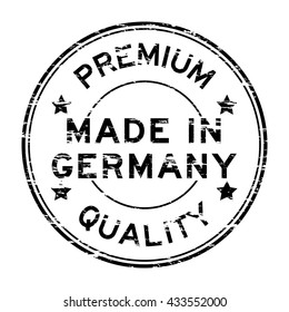 Black made in Germany stamp