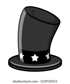 Black Magic Hat vector