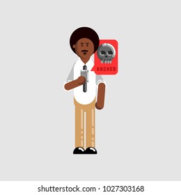 Black man personal information