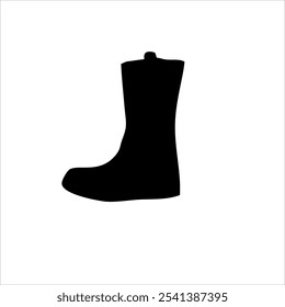 Black man shoes computer graphic 