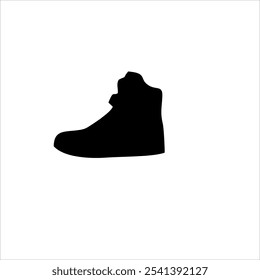 Black man shoes computer graphic 