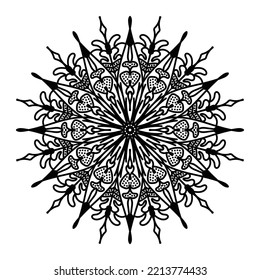 Black mandala,
luxury ornamental mandala design background,mandala design,Mandala pattern Coloring book Art wallpaper design, tile pattern, greeting card,Black and White mandala