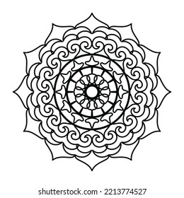 Black mandala,
luxury ornamental mandala design background,mandala design,Mandala pattern Coloring book Art wallpaper design, tile pattern, greeting card,Black and White mandala