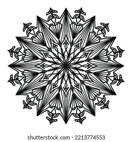 Black mandala,
luxury ornamental mandala design background,mandala design,Mandala pattern Coloring book Art wallpaper design, tile pattern, greeting card,Black and White mandala