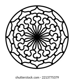 Black mandala,
luxury ornamental mandala design background,mandala design,Mandala pattern Coloring book Art wallpaper design, tile pattern, greeting card,Black and White mandala

