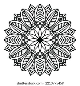 Black mandala,
luxury ornamental mandala design background,mandala design,Mandala pattern Coloring book Art wallpaper design, tile pattern, greeting card,Black and White mandala

