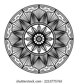 Black mandala,
luxury ornamental mandala design background,mandala design,Mandala pattern Coloring book Art wallpaper design, tile pattern, greeting card,Black and White mandala

