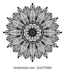 Black mandala,
luxury ornamental mandala design background,mandala design,Mandala pattern Coloring book Art wallpaper design, tile pattern, greeting card,Black and White mandala

