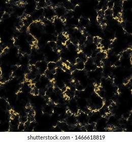 Black marble texture with golden foil elements. Abstract elegant vector background. Perfect for wedding invitations, business cards, posters, flyers or other design purposes.