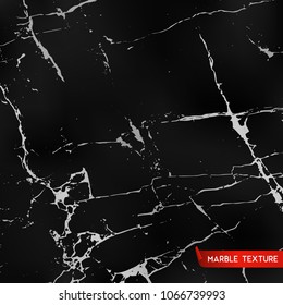 Black marble textures, vector background, template for wedding invitation, banner, web, card, wallpaper, pattern, cover and border.