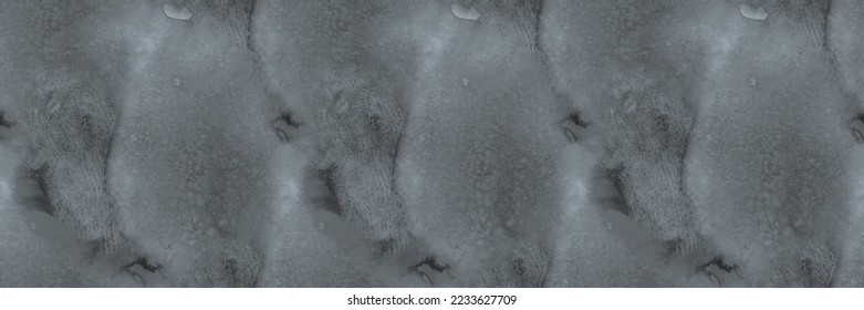 Black Marble Watercolor. Grey Fluid Texture. Black Tile Paint. Grey Abstract Background. Black Water Color Splash Floor. Metal Alcohol Ink Watercolor. Light Elegant Pattern. Liquid Abstract Painting.