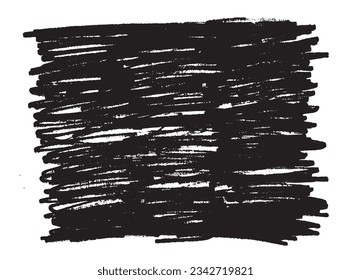Black markers texture. Vector marker scribbles on paper textured pattern. Template design web banner. Close up of permanent marker doodles. Curly lines and squiggles, strokes, ink sketches, drawings.