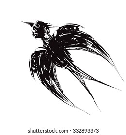 Black mechanic swallow