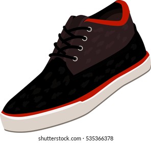 Black men's shoes