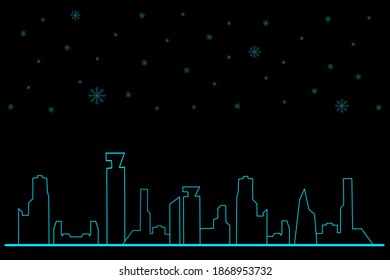 Black Merry Christmas web template Vector design. 