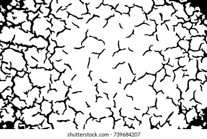 black mesh. abstract grid. background pattern. black and white monochrome grunge texture. vector illustration.