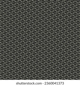 Malla negra, patrón repetido. Diseño textil retro o moderno. Textura de tela de tapicería. vector abstracto.
