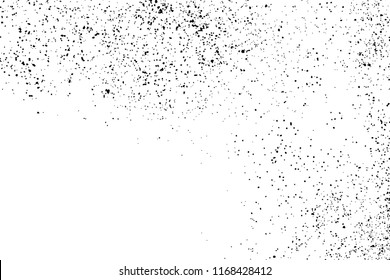 Black Messy Texture Template On White Stock Vector (Royalty Free ...