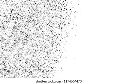 Black Messy Texture Template On White Stock Vector (Royalty Free ...